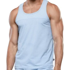 Débardeur Gym Mesh Breeze Bleu Clair