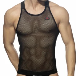 Débardeur Mesh Ring Noir