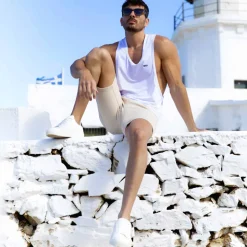 Débardeur Microfibre Blanc