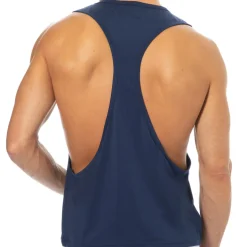 Débardeur Microfibre Bleu Marine