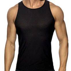 Débardeur Rayé Noir