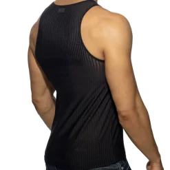 Débardeur Rayé Noir