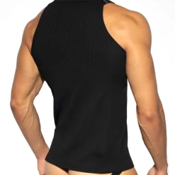 Débardeur Recycled Rib Noir