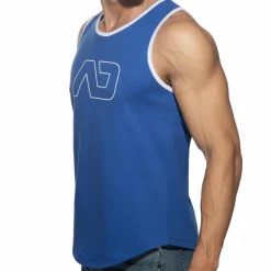 Débardeur Rib AD Bleu Roi