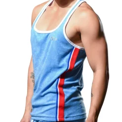 Débardeur Roller Disco Bleu Clair