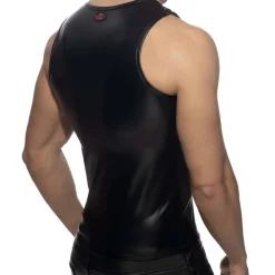 Débardeur Shoulder Zip Rub Noir