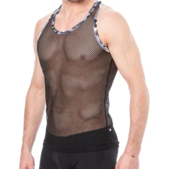 Débardeur Summer Mesh Noir