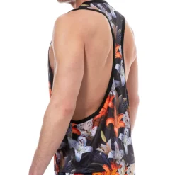 Débardeur Tropical Summer Noir