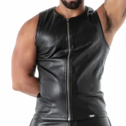 Débardeur Zippé Kinky Noir