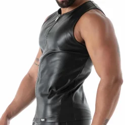 Débardeur Zippé Kinky Noir