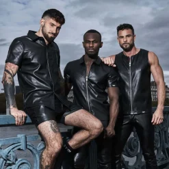 Débardeur Zippé Kinky Noir