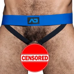 Double Jock Strap Cockring Royal