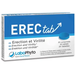 ErecTab Erection et Virilité - 20 Comprimés