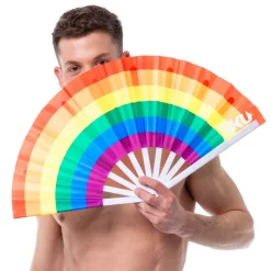 Eventail Arc-en-ciel