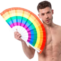 Eventail Arc-en-ciel