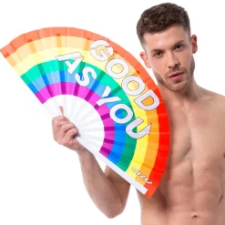 Eventail Good As You Arc-en-Ciel