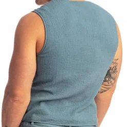 Gilet Palm Spring Bleu Alizé