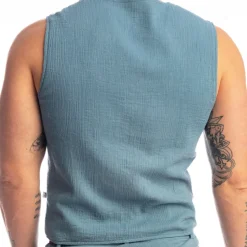 Gilet Palm Spring Bleu Alizé