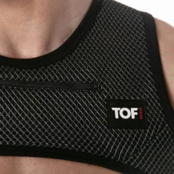 Harnais à Poche Zippée 3D Party - Noir - Argent