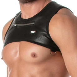 Harnais à Poche Zippée Kinky Noir