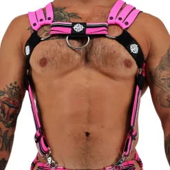 Harnais Body Circuit Breaker Rose Fluo