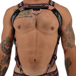 Harnais Body Gymnetixxx Rouge