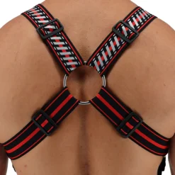 Harnais Body Gymnetixxx Rouge