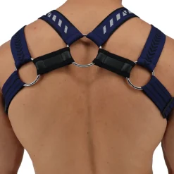 Harnais Body Mister Luxe Bleu Marine