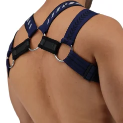 Harnais Body Mister Luxe Bleu Marine