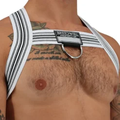 Harnais Bulldog Cumdump Blanc