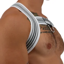 Harnais Bulldog Cumdump Blanc