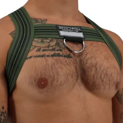 Harnais Bulldog Cumdump Kaki