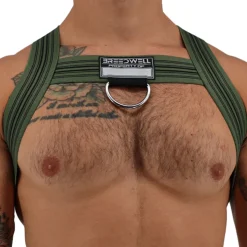 Harnais Bulldog Cumdump Kaki