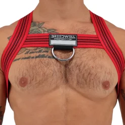 Harnais Bulldog Cumdump Rouge