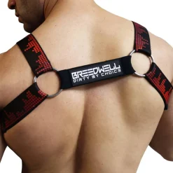 Harnais Bulldog Equalizer Noir - Rouge