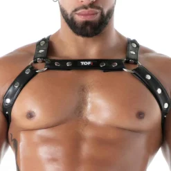 Harnais Bulldog Kinky Noir