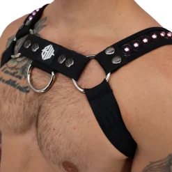 Harnais Bulldog LED Prismaglow Noir