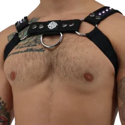 Harnais Bulldog LED Prismaglow Noir