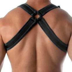 Harnais Bulldog Neoprene Noir