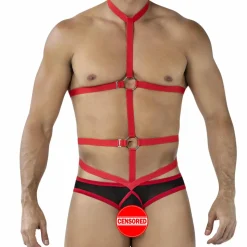 Harnais Daring R4VAGE Noir - Rouge