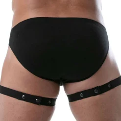 Harnais de Cuisse Circuit Noir (pour une jambe)