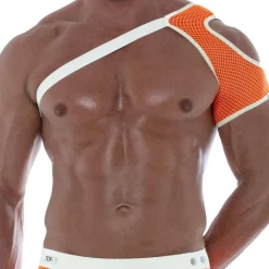 Harnais d'Epaule Neon Mesh Orange Fluo