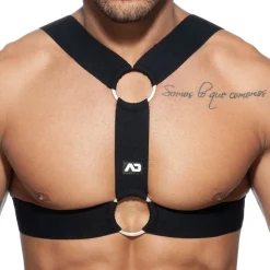 Harnais Double Ring Noir