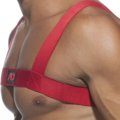 Harnais Elastic Basic Rouge