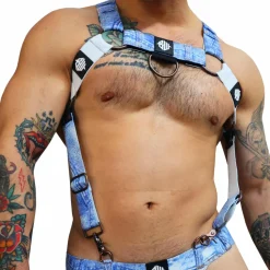 Harnais Loaded Denim Indigo Clair