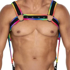 Harnais Neo H4RNESS Noir - Arc-en-Ciel