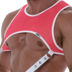 Harnais Neon Mesh Rose Fluo