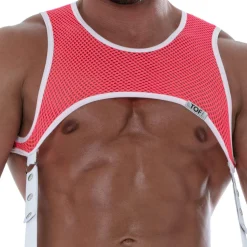 Harnais Neon Mesh Rose Fluo