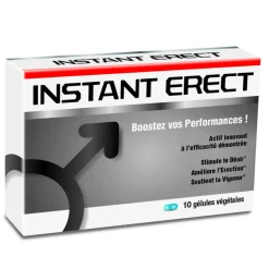 Instant Erect - Performances Sexuelles - 10 Gélules