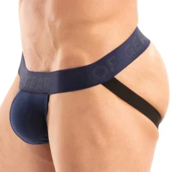 Jock Strap Access Coton Bleu Marine
